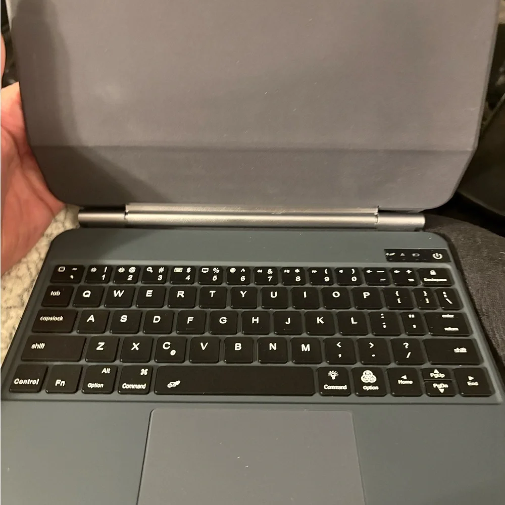 Grey Keyboard Case for IPad 10.9/11 inch Magnatict keyboard P11 net
